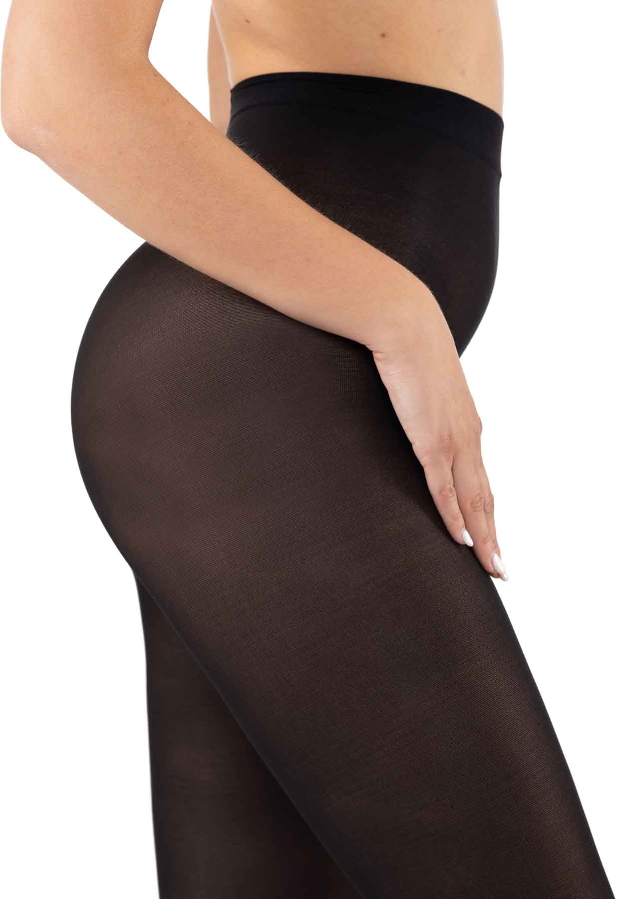  Endless Green opaque 80 DEN tights AMNI-SOUL-ECO®