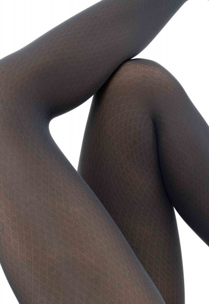 Small diamond tights 50Den Anthracite