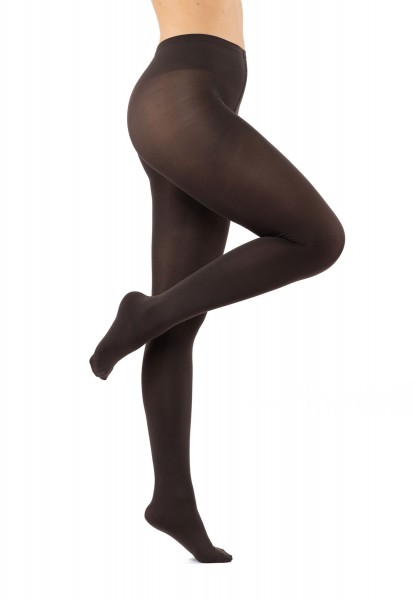 Semi-Opaque tights 50 Den Brown